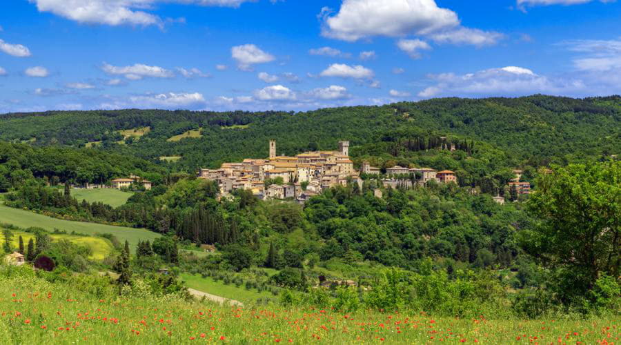 I nostri servizi di noleggio auto offrono una vasta selezione di veicoli a San Casciano Dei Bagni.
